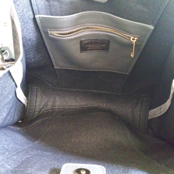 ***FINAL SALE*** Authentic Valentina Fiore Italian Leather Tote - Picture 11 of 16